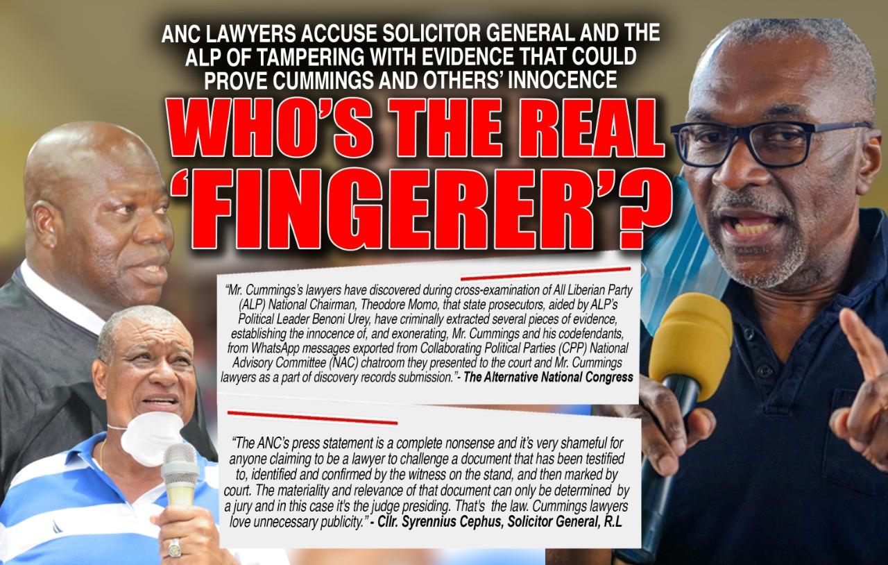 Cummings’ Lawyers Accuse Prosecution of Tampering with and Suppressing Evidence; Call for Investigation Cummings’ Lawyers Accuse Prosecution of Tampering with and Suppressing Evidence; Call for Investigation