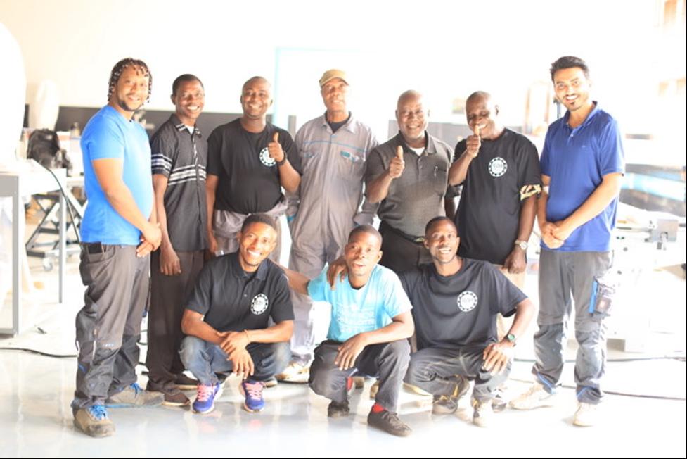Technical Vocational Education and Training (TVET) on the Rise as Installation of Modern Training Carpentry and Joinery Equipment at three Training Centers in Montserrado and Margibi Counties completed Technical Vocational Education and Training (TVET) on the Rise as Installation of Modern Training Carpentry and Joinery Equipment at three Training Centers in Montserrado and Margibi Counties completed