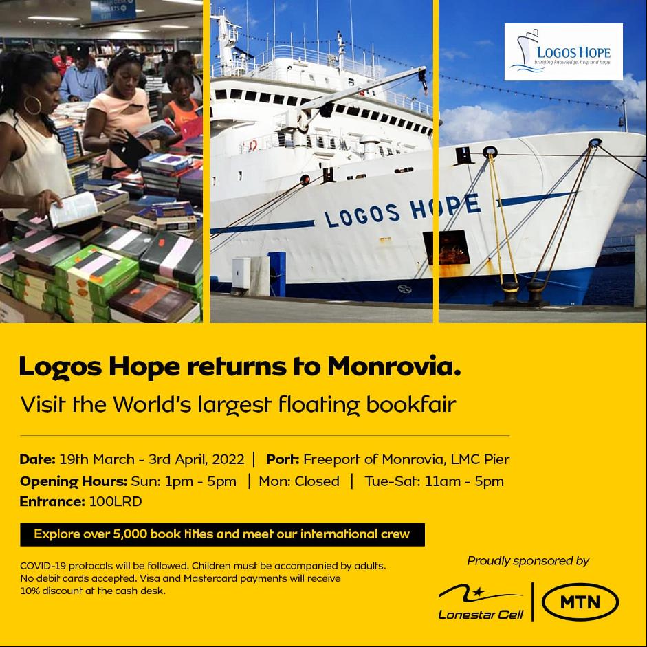 Lonestar Cell MTN Partners with the World’s Largest “Book Ship” – Logos Hope — Provides Internet and Data Services Lonestar Cell MTN Partners with the World’s Largest “Book Ship” – Logos Hope — Provides Internet and Data Services