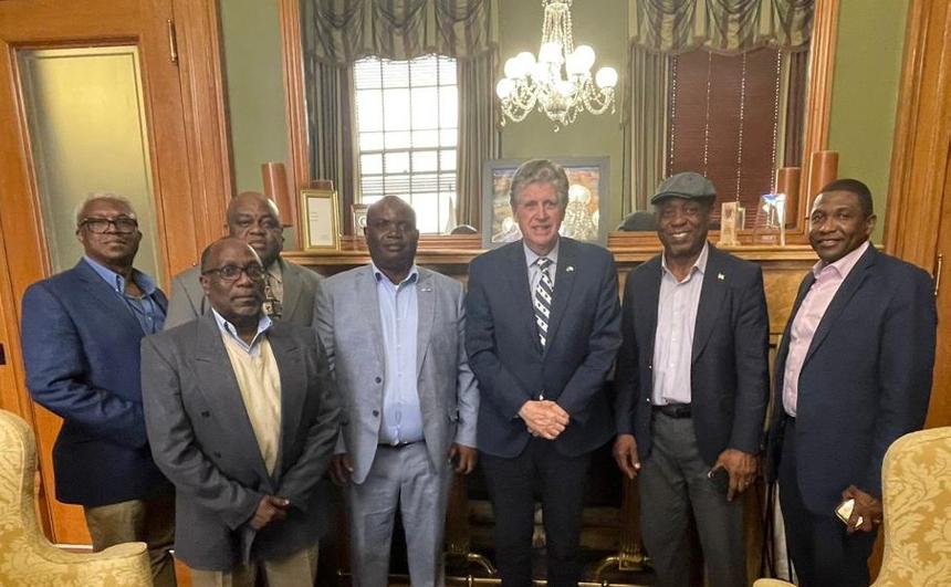 Saah Joseph Optimistic of Development for Youths of Monsterrado Following Meeting with Rhode Island Governor Saah Joseph Optimistic of Development for Youths of Monsterrado Following Meeting with Rhode Island Governor