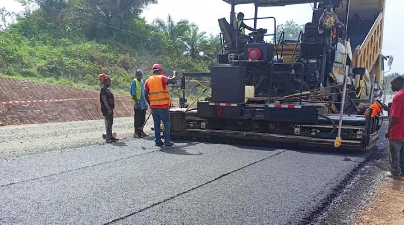 Ganta-Saclepea Road Takes A New Look - Liberia