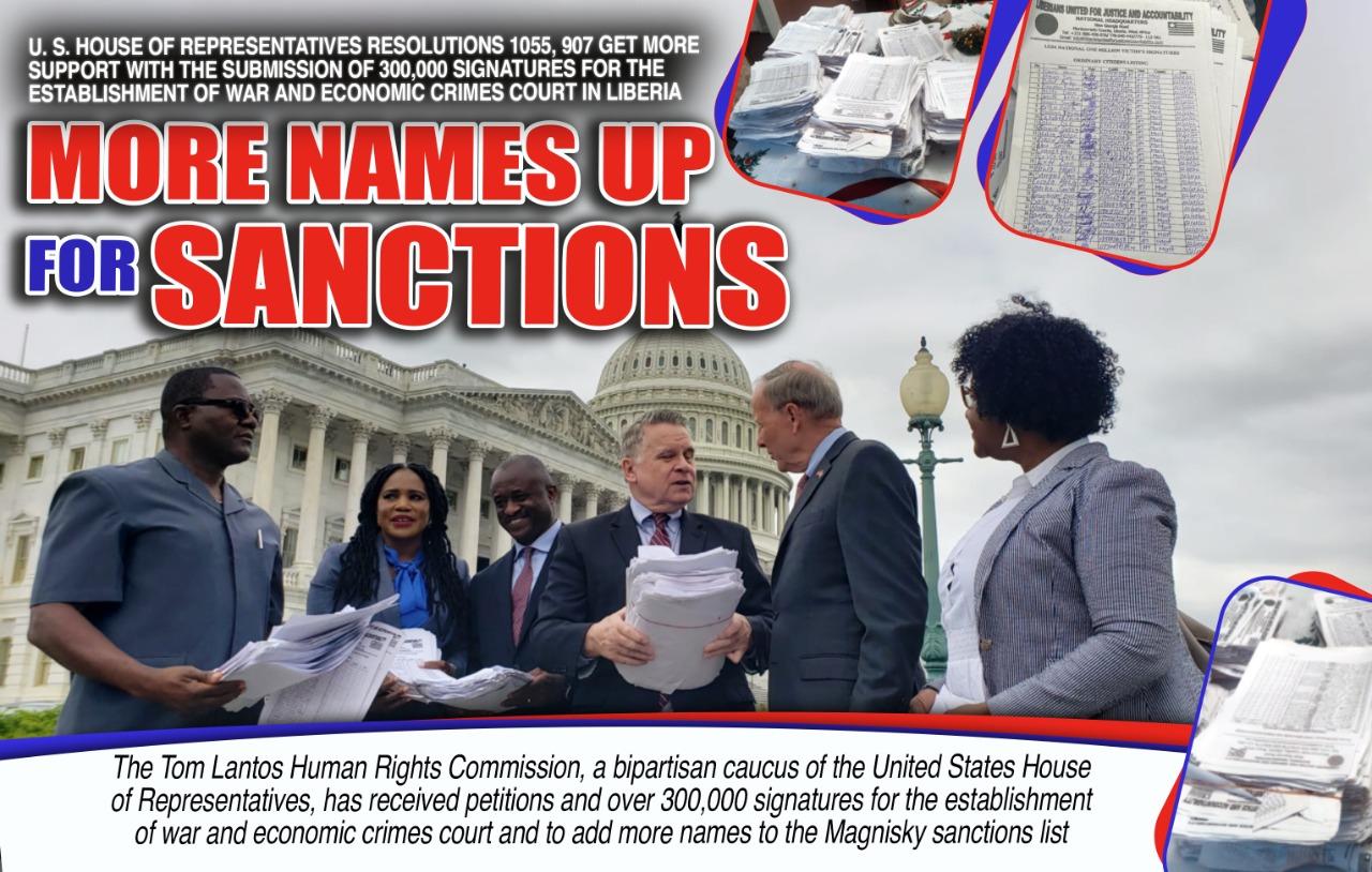 U.S. Congressional Caucus Gets Petition with over 300,000 Signatures for War Crimes Court and Sanctions U.S. Congressional Caucus Gets Petition with over 300,000 Signatures for War Crimes Court and Sanctions