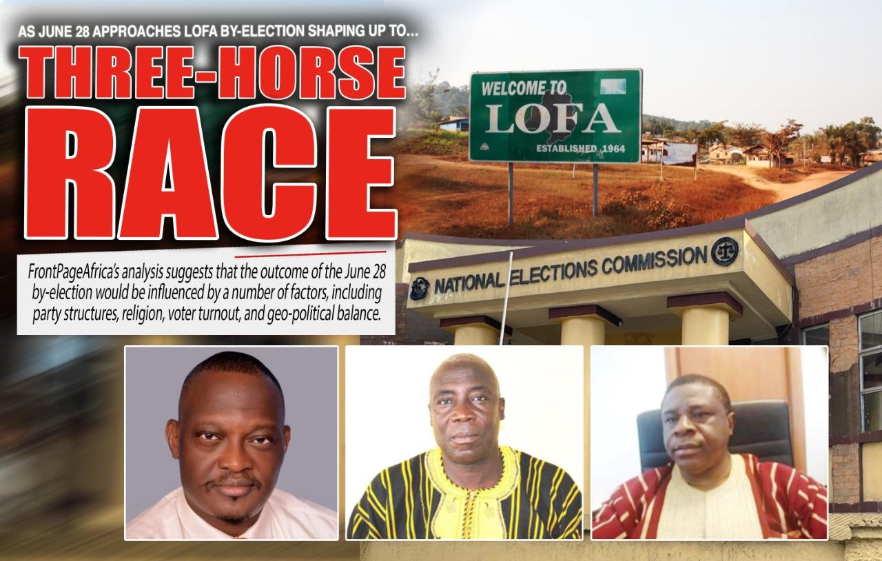 Cyrus, Jallah and Kortimai in Three-horse Race in Lofa County Senatorial By-election – Several Factors to Determine Where the Votes Would Go Cyrus, Jallah and Kortimai in Three-horse Race in Lofa County Senatorial By-election – Several Factors to Determine Where the Votes Would Go