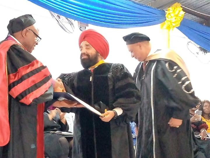 Liberia: Cuttington University Confers Honorary Degree of Doctor of Humane Letters on ‘Jeety’ for His Humanitarian Services Liberia: Cuttington University Confers Honorary Degree of Doctor of Humane Letters on ‘Jeety’ for His Humanitarian Services