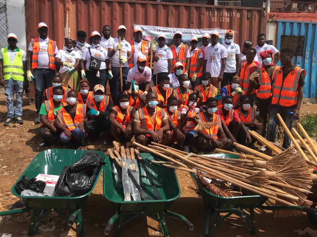Union of Liberian Associations in the Americas, Paynesville City Corporation Launch Solid Waste Management Project Union of Liberian Associations in the Americas, Paynesville City Corporation Launch Solid Waste Management Project