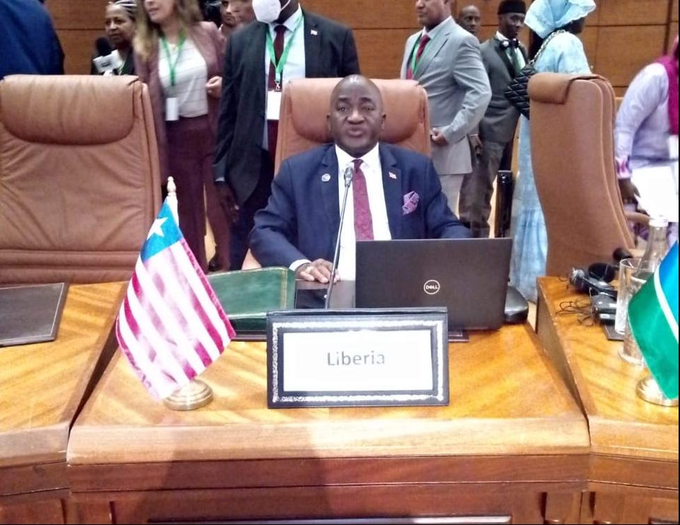 Foreign Minister Kemayah Highlights Enormous Economic Prospects in the Atlantic Space at the African States Bordering the Atlantic Meeting Foreign Minister Kemayah Highlights Enormous Economic Prospects in the Atlantic Space at the African States Bordering the Atlantic Meeting