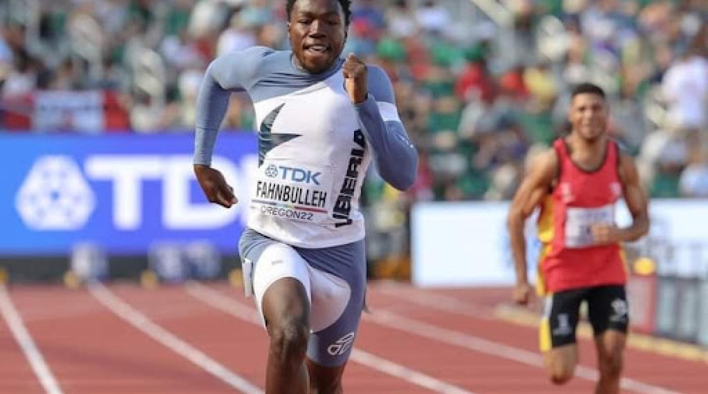 Fahnbulleh, First Liberian Finalist at World Athletics Championship Fahnbulleh, First Liberian Finalist at World Athletics Championship