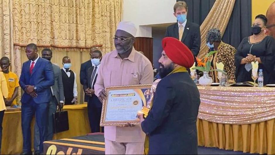 “Jeety” Wins Prestigious Golden Image Award; Vows To Electrify Kakata Central Prison “Jeety” Wins Prestigious Golden Image Award; Vows To Electrify Kakata Central Prison