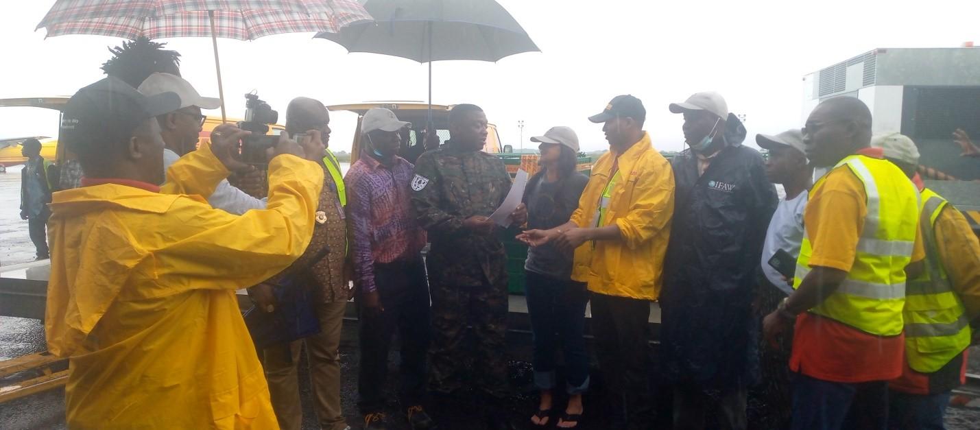 Liberia Welcomes Four Chimpanzees Rescued by Guinea-Bissau, GoL, FDA, and LCRP Provide Sanctuary for new Arrivals  Liberia Welcomes Four Chimpanzees Rescued by Guinea-Bissau, GoL, FDA, and LCRP Provide Sanctuary for new Arrivals 
