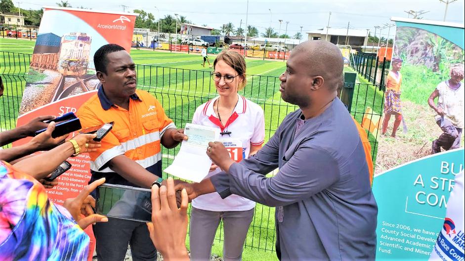 ArcelorMittal Liberia Provides USD$25,000 to Liberia Marathon Trust for 2022 Race ArcelorMittal Liberia Provides USD$25,000 to Liberia Marathon Trust for 2022 Race
