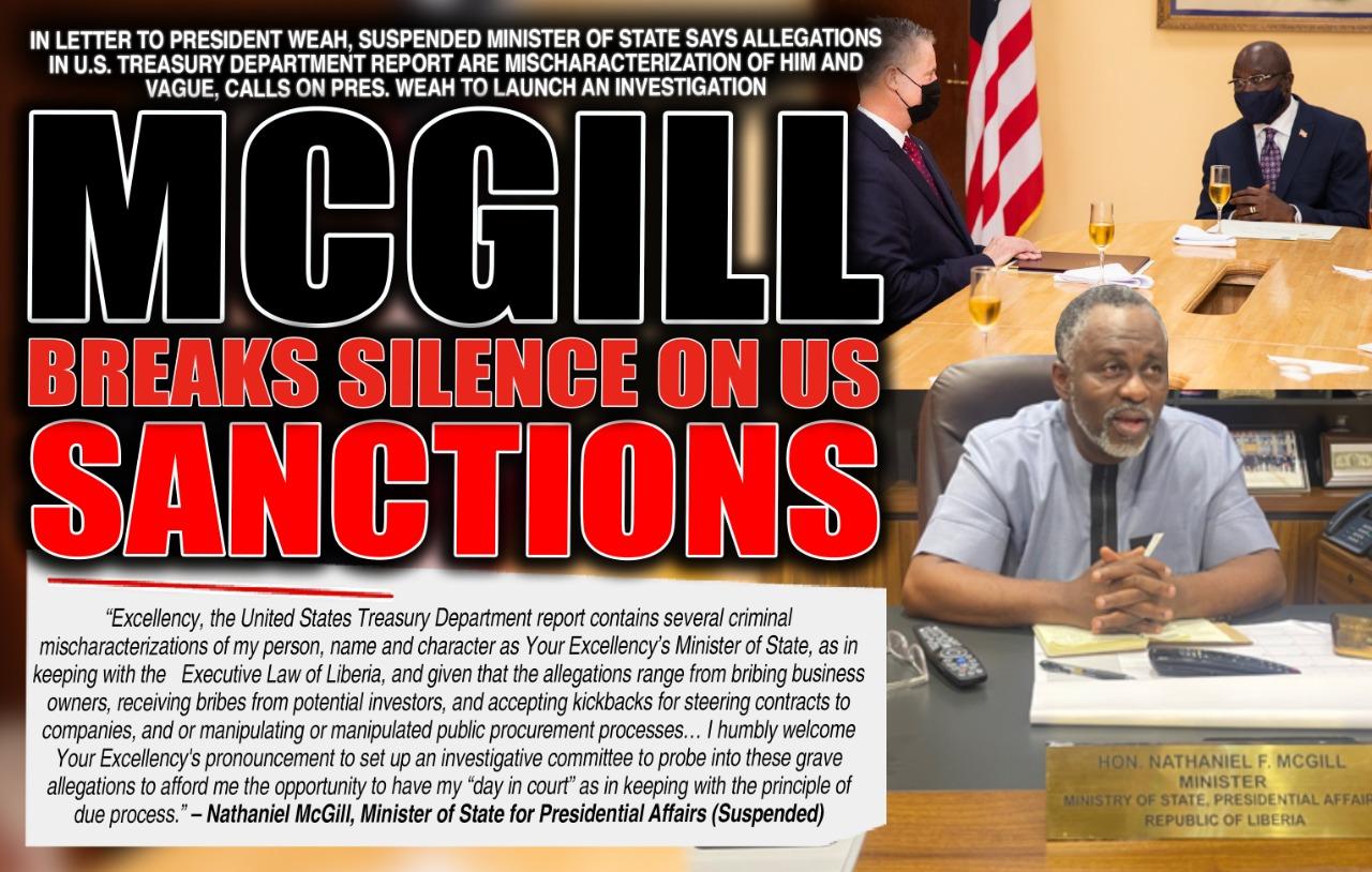 Liberia: Suspended Minister of State Calls for Investigation of Treasury Department Allegations Despite Calls for His Dismissal Liberia: Suspended Minister of State Calls for Investigation of Treasury Department Allegations Despite Calls for His Dismissal