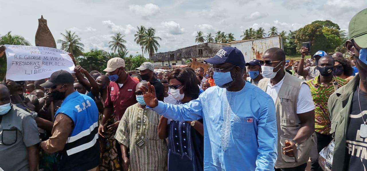 President Weah begins tour of Montserrado County today President Weah begins tour of Montserrado County today