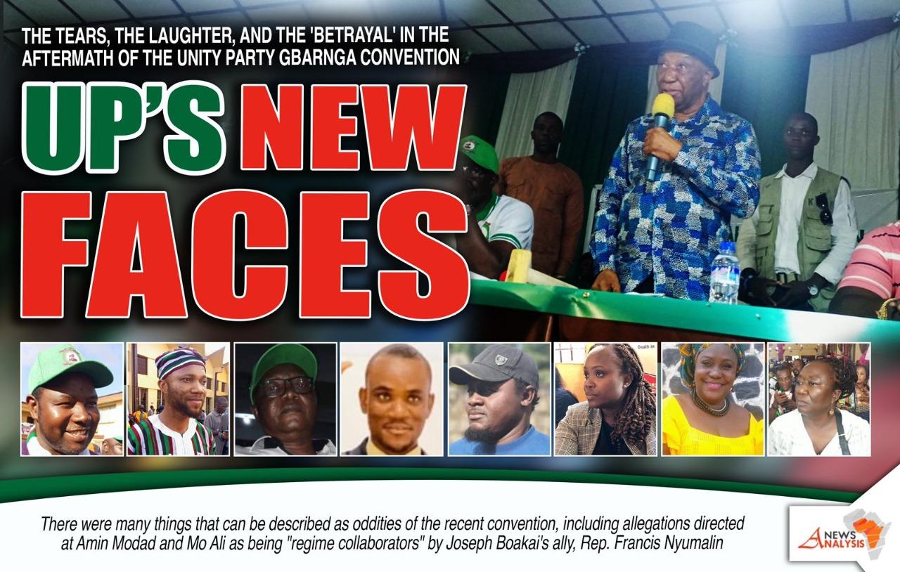Liberia: UP’s New Faces – How The Old Were Wiped Out, How the New Arrived and Prospects for the Future Liberia: UP’s New Faces – How The Old Were Wiped Out, How the New Arrived and Prospects for the Future