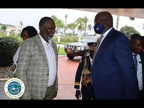 Liberia President George M. Weah Departs The Country For Cote d'Ivoire