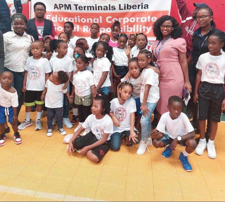 APM Terminals Liberia supports YMCA Annual Children Vacation Sports Program APM Terminals Liberia supports YMCA Annual Children Vacation Sports Program