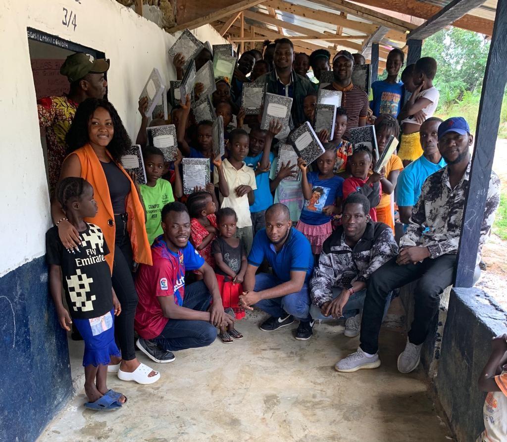 Young Liberian Mohammed Bah Makes Strive to Improve Education in Liberia as He Identifies with Yalohn Town Public School in Margibi Young Liberian Mohammed Bah Makes Strive to Improve Education in Liberia as He Identifies with Yalohn Town Public School in Margibi