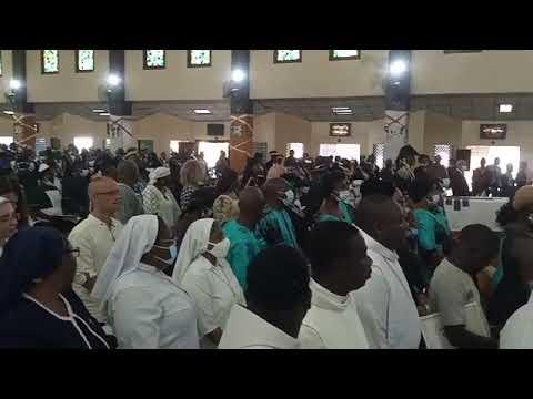 Funeral Mass of the Late Archbishop Emeritus Lewis Jerome Zeigler Of The Catholic Church In Liberia