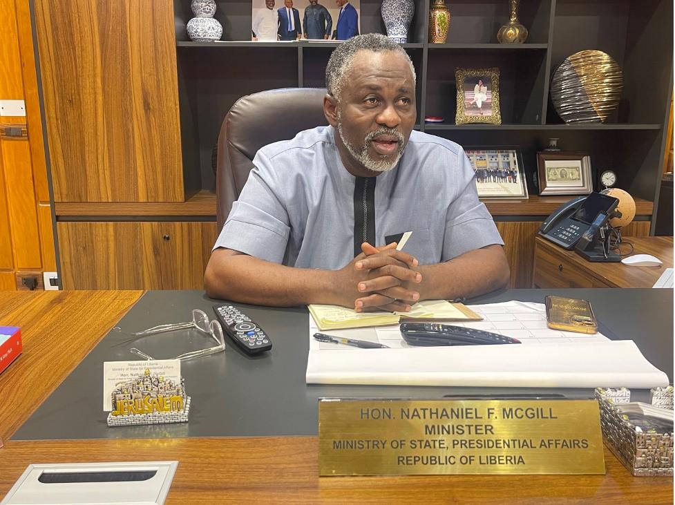 Liberia: McGill Resigns As Minister Of State - Liberia