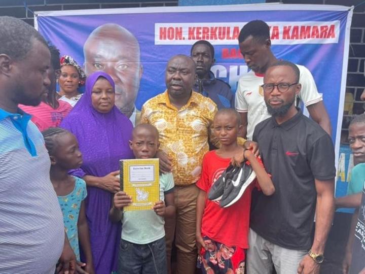Representative Aspirant of Montserrado County District #14 Donates School Materials to over 2,000 School-going Kids Representative Aspirant of Montserrado County District #14 Donates School Materials to over 2,000 School-going Kids