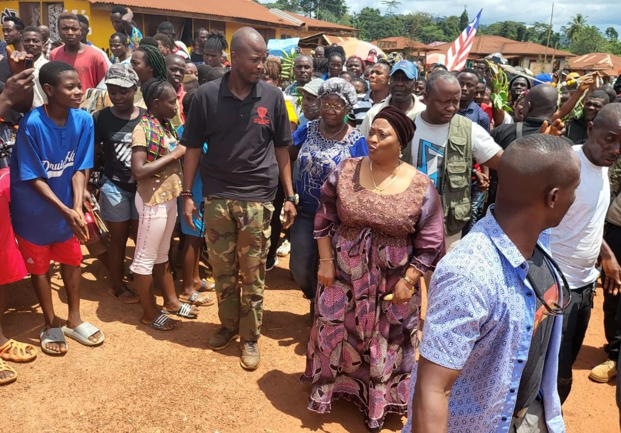 VP Jewel Howard-Taylor Concludes Four-County Tour Feeling Assured By Citizens of a Massive 2023 Victory For Pres. Weah VP Jewel Howard-Taylor Concludes Four-County Tour Feeling Assured By Citizens of a Massive 2023 Victory For Pres. Weah
