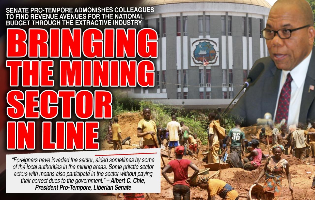 Liberia: Senate Pro-Tempore Suggests Several Reforms in Mining Sector for Possible Contribution to the Nat’l Budget Liberia: Senate Pro-Tempore Suggests Several Reforms in Mining Sector for Possible Contribution to the Nat’l Budget
