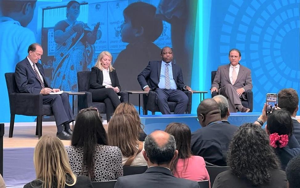At the Annual Meetings, Liberia Finance Minister Speaks on “investing in Education for our children” At the Annual Meetings, Liberia Finance Minister Speaks on “investing in Education for our children”