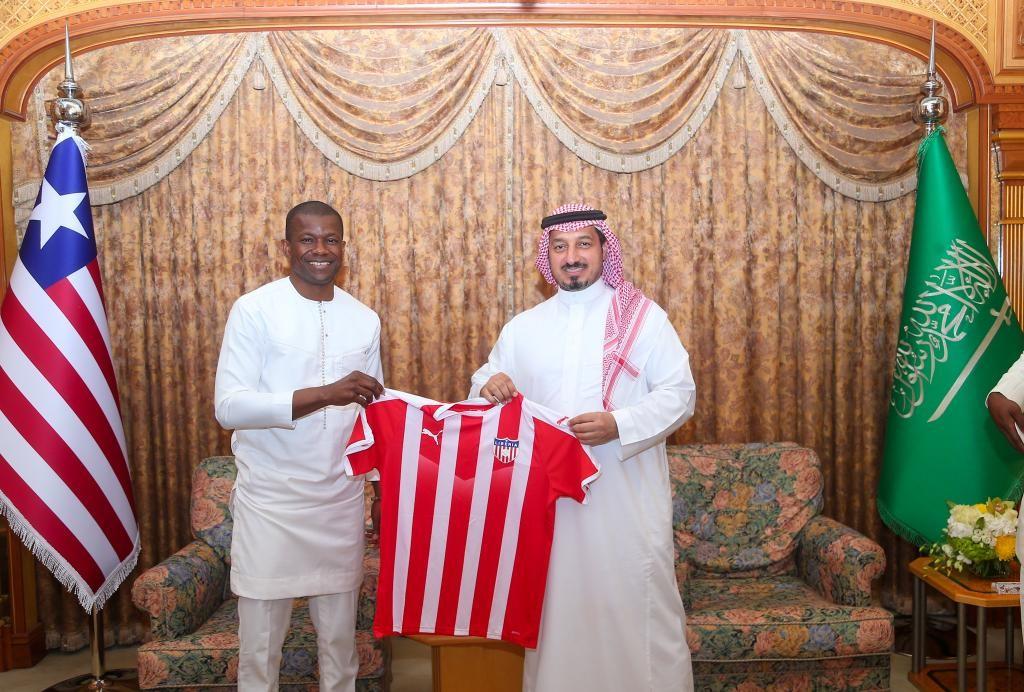 Liberia: Saudi Arabia Football Association To Construct Artificial Turf At Stephen Tolbert Estate Field Liberia: Saudi Arabia Football Association To Construct Artificial Turf At Stephen Tolbert Estate Field