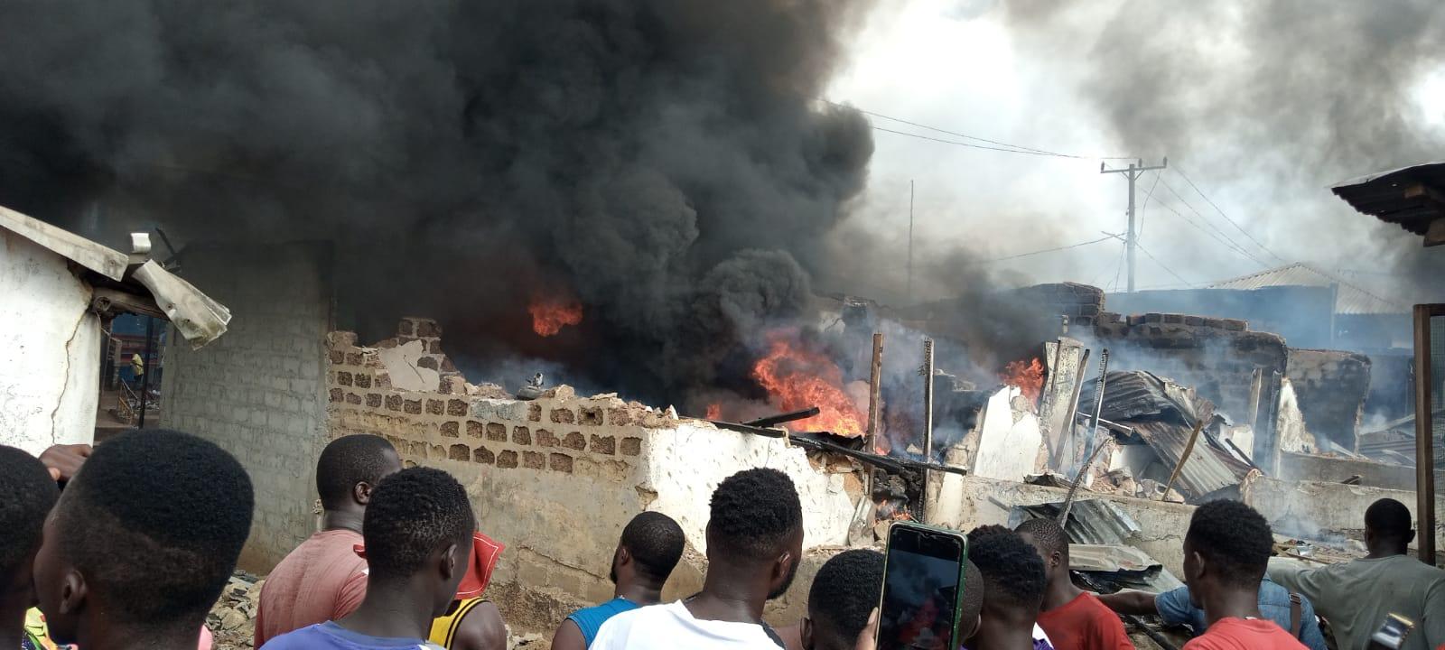 Liberia: Fire Destroys Six-Apartment Building Housing Families and Businesses in Kakata Liberia: Fire Destroys Six-Apartment Building Housing Families and Businesses in Kakata