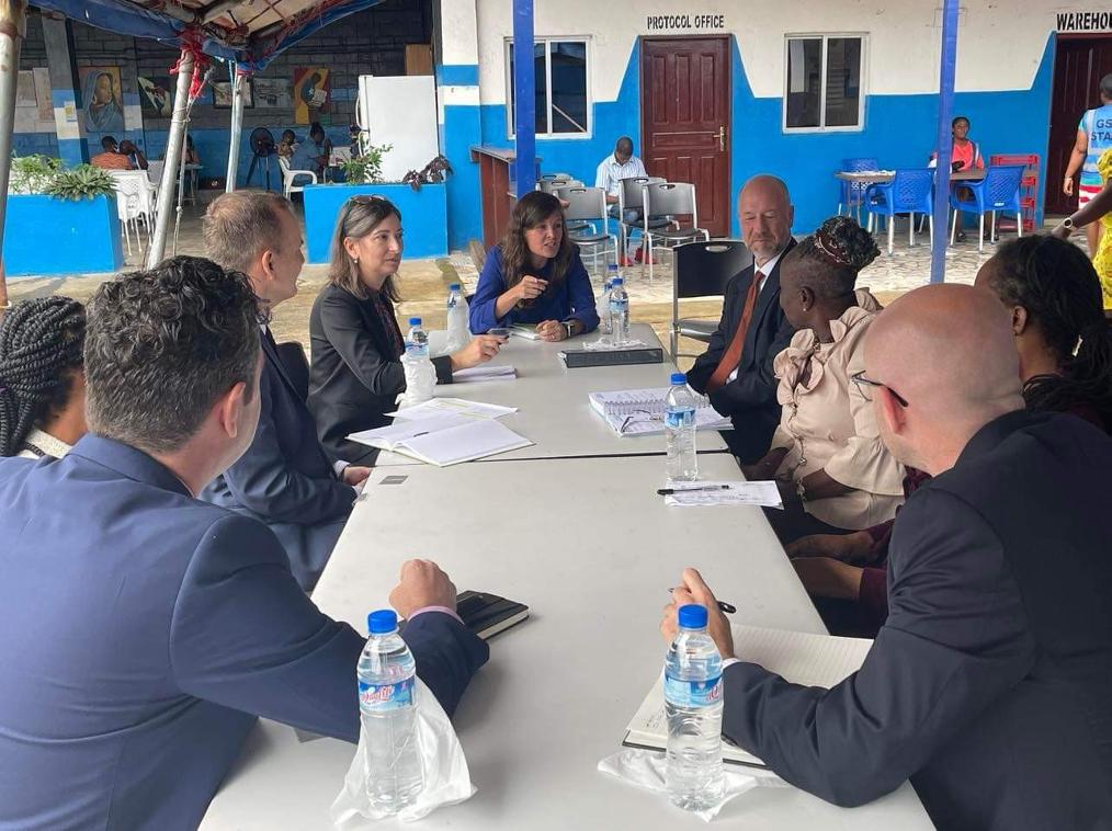 U.S. Government Delegation Visits Liberia to Learn Lessons from COVID-19 Fight U.S. Government Delegation Visits Liberia to Learn Lessons from COVID-19 Fight