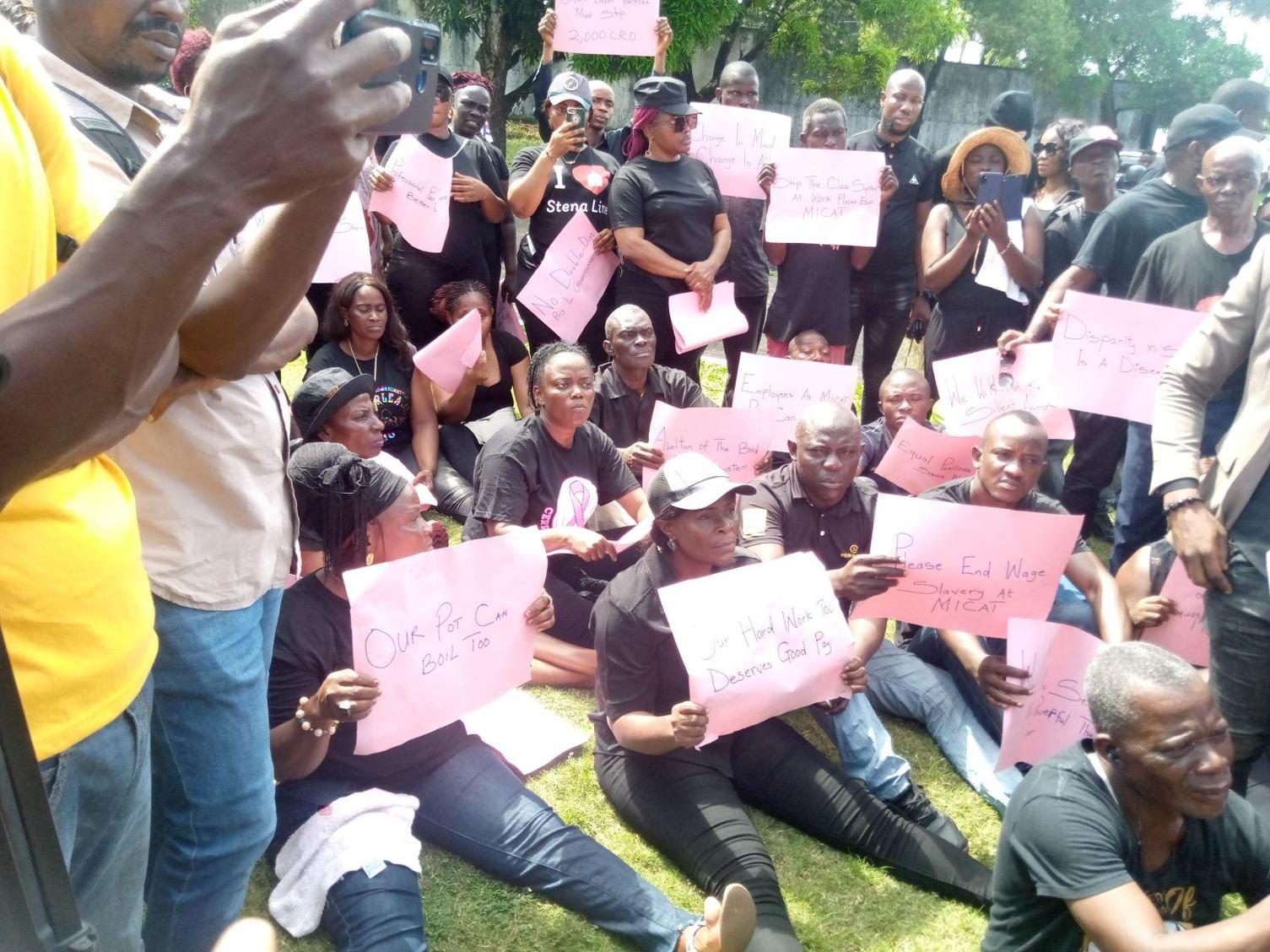 MICAT blames past administration for salary disparity MICAT blames past administration for salary disparity