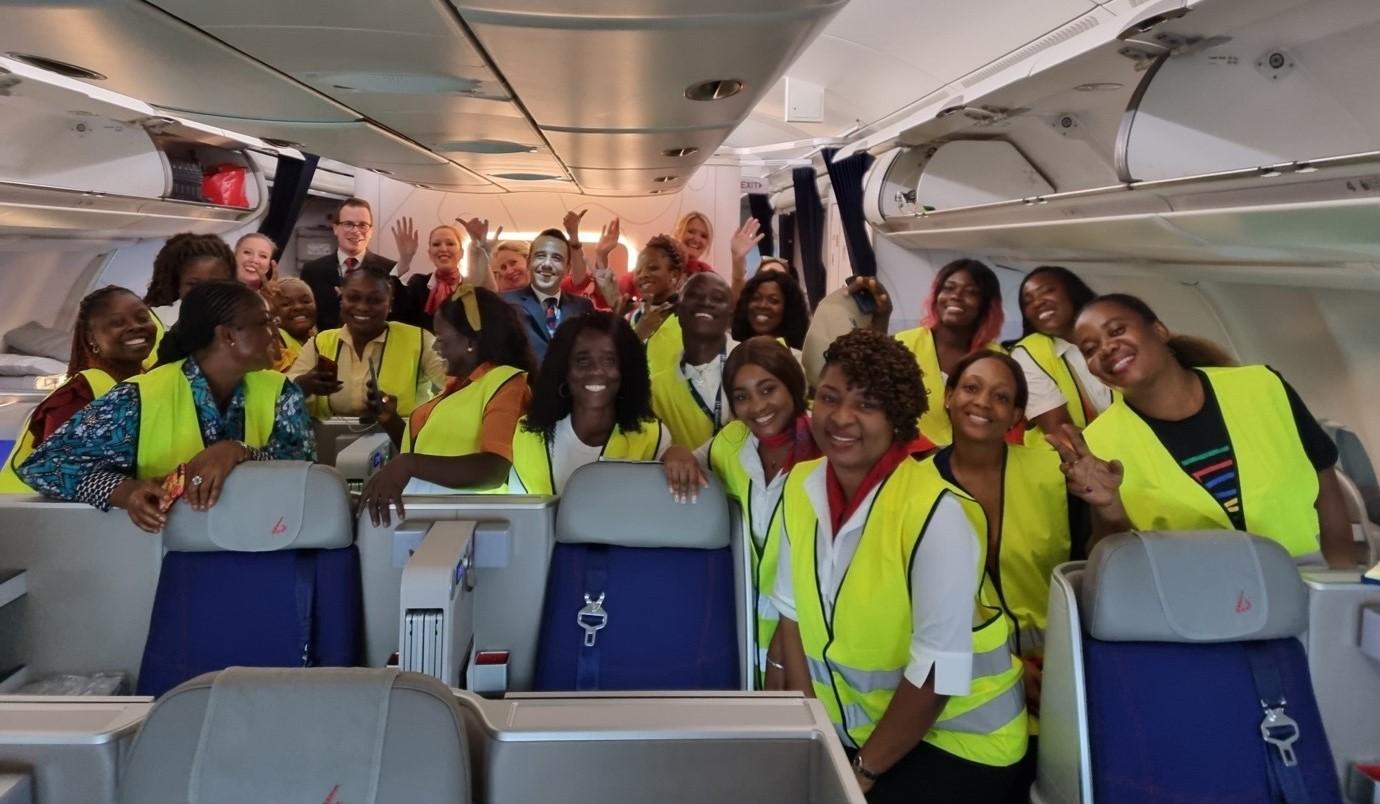 Liberia: Brussels Airlines Organizes Familiarisation Tour Of Aircraft And Airport Facilities For Members Of Travel Agencies in Liberia Liberia: Brussels Airlines Organizes Familiarisation Tour Of Aircraft And Airport Facilities For Members Of Travel Agencies in Liberia