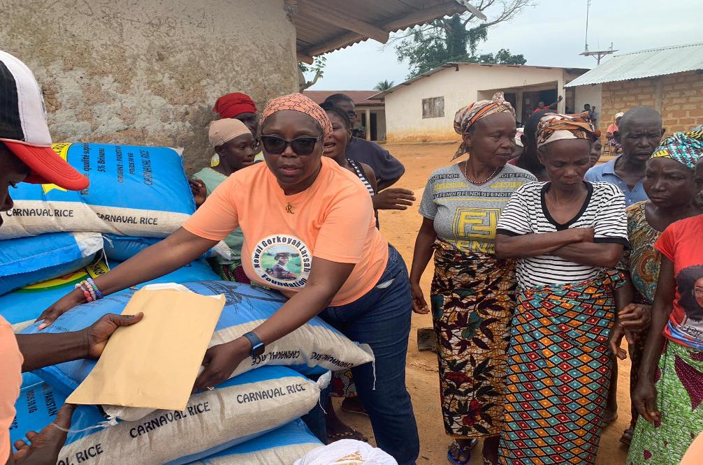 Liberia Bong County District 4 Representative Aspirant James Flomo