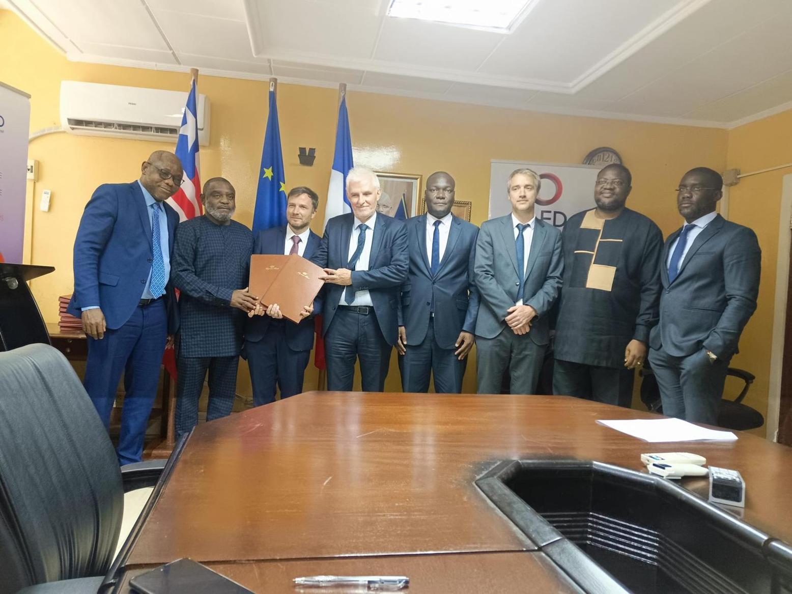 Liberia and France sign financing agreement Liberia and France sign financing agreement