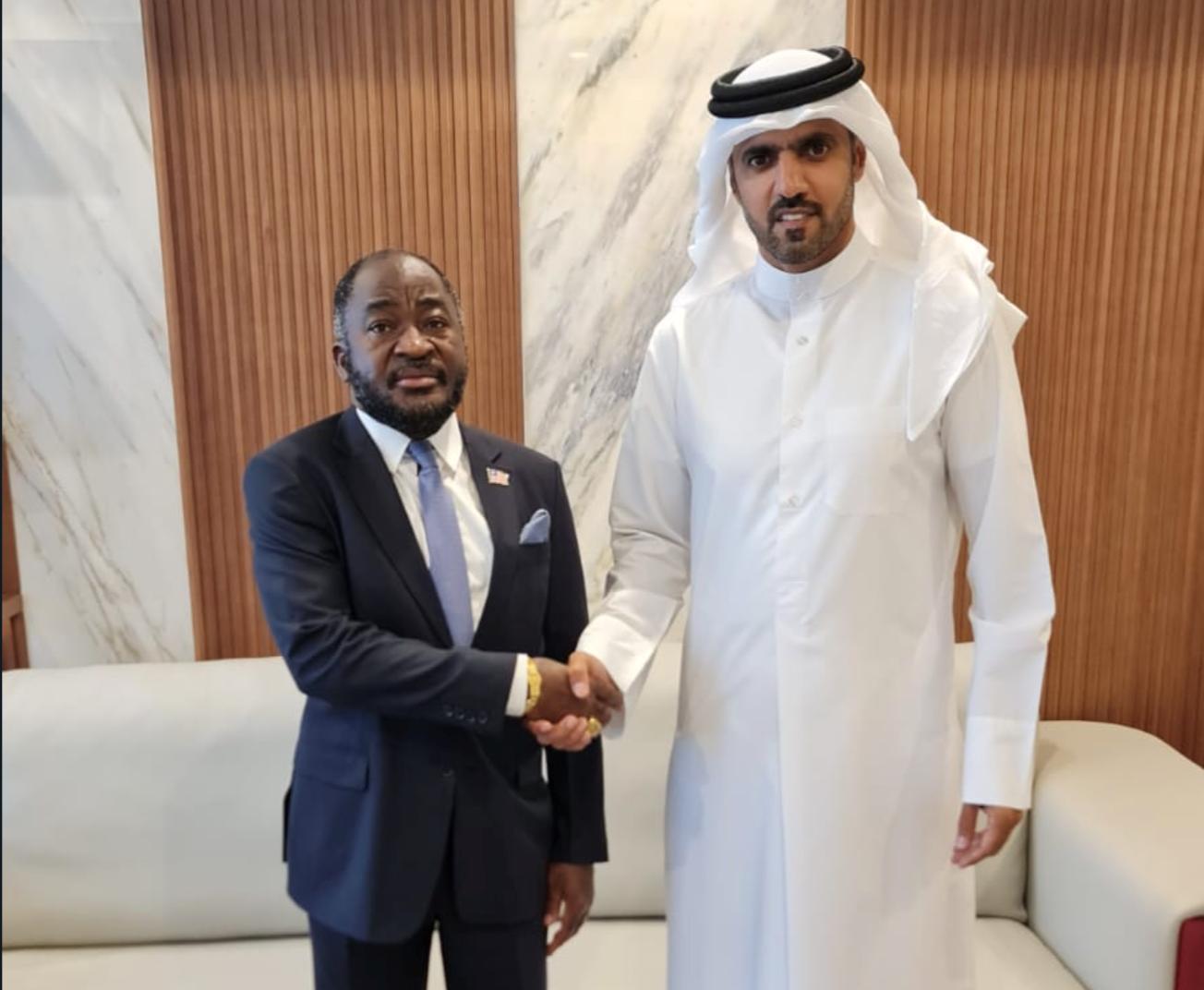 Liberia: Foreign Minister Kemayah Holds Bilateral Talks With Qatar Fund For Development  Director-General Al-Kuwari