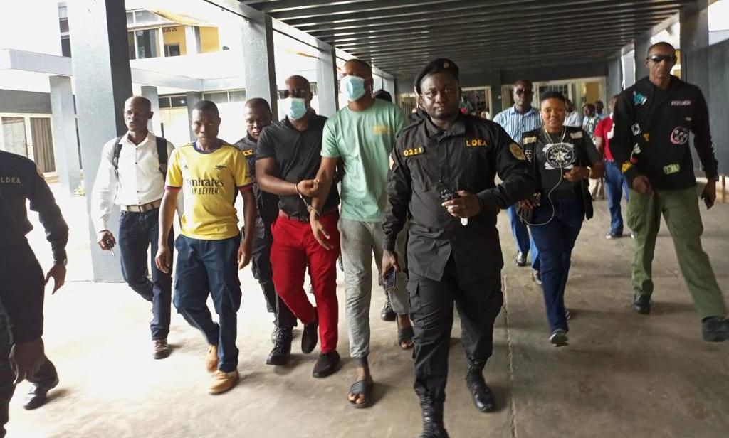 Liberia: Three Suspects Linked to US$100m Cocaine Shipment Taken to Salt Beach after 23 Days in LNP Holding Cell Liberia: Three Suspects Linked to US$100m Cocaine Shipment Taken to Salt Beach after 23 Days in LNP Holding Cell