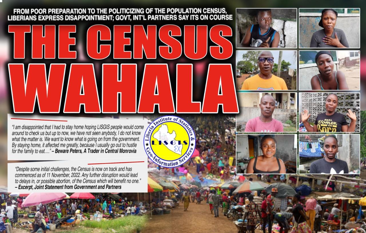 Liberians Express Disappointment in Failure to Commence Census Despite Declaring Holiday, But Govt Says It Was Politicized Liberians Express Disappointment in Failure to Commence Census Despite Declaring Holiday, But Govt Says It Was Politicized