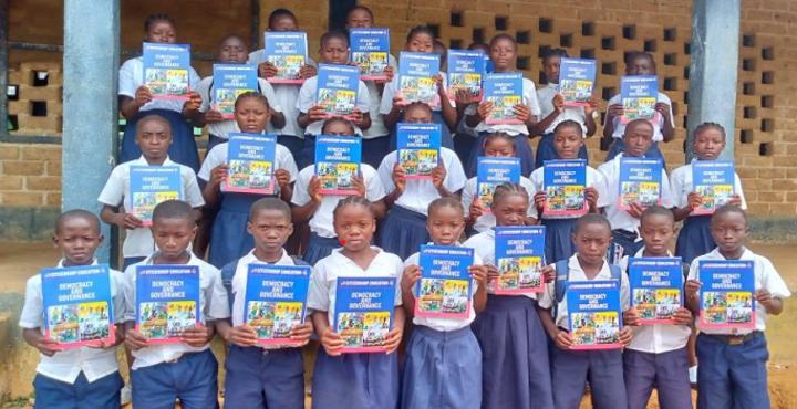 Liberia: Public Primary Students Benefit from USAID-funded printed Civic Education Textbooks Distribution Liberia: Public Primary Students Benefit from USAID-funded printed Civic Education Textbooks Distribution