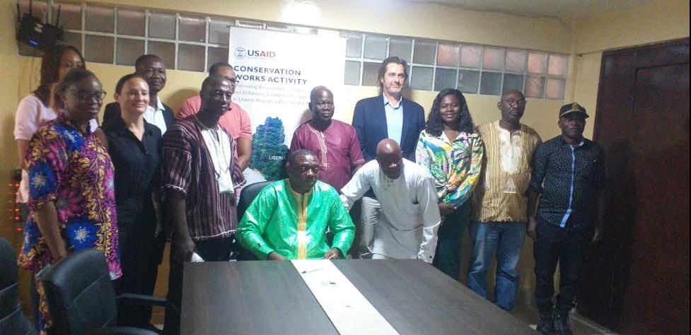 FDA and Communities sign landmark agreement to protect East Nimba Nature Reserve FDA and Communities sign landmark agreement to protect East Nimba Nature Reserve
