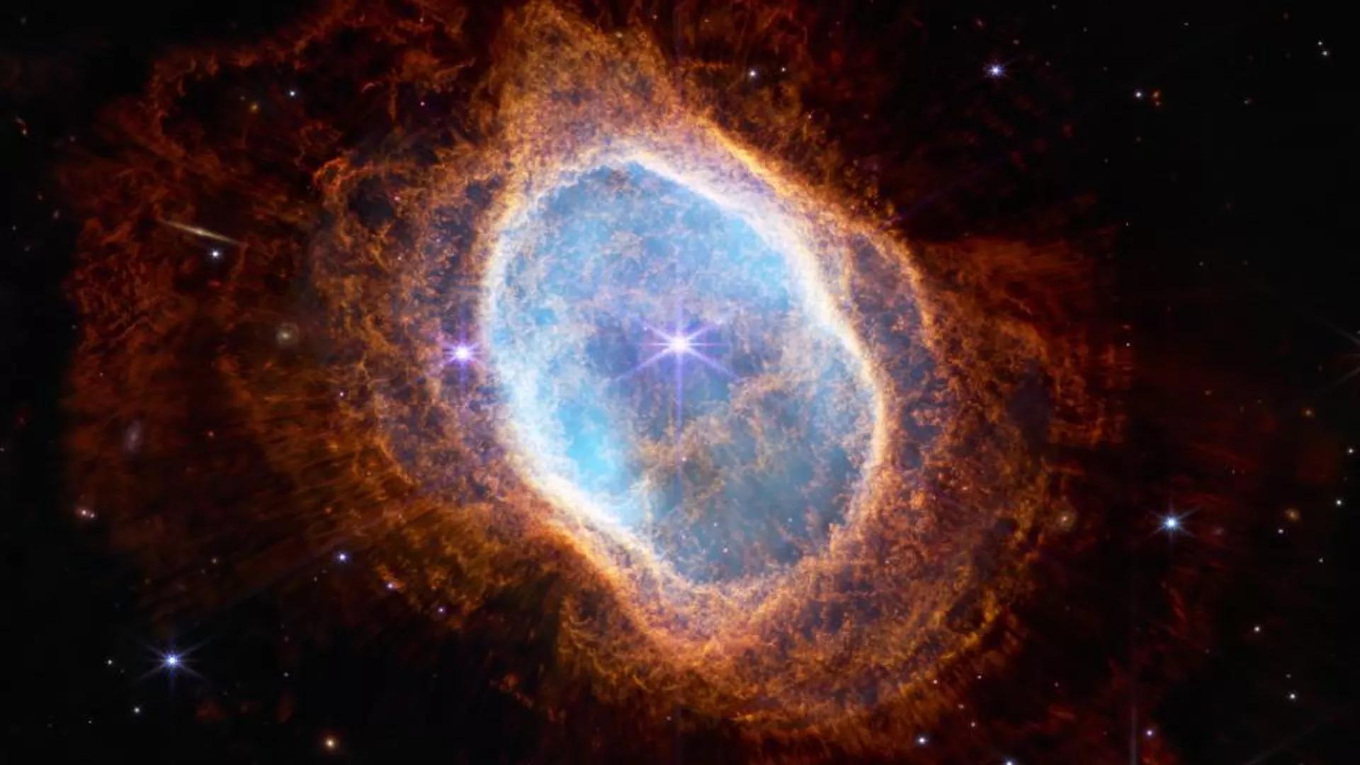 Gang of Four: Research Reveals Hidden Objects Behind the Southern Ring Nebula Gang of Four: Research Reveals Hidden Objects Behind the Southern Ring Nebula