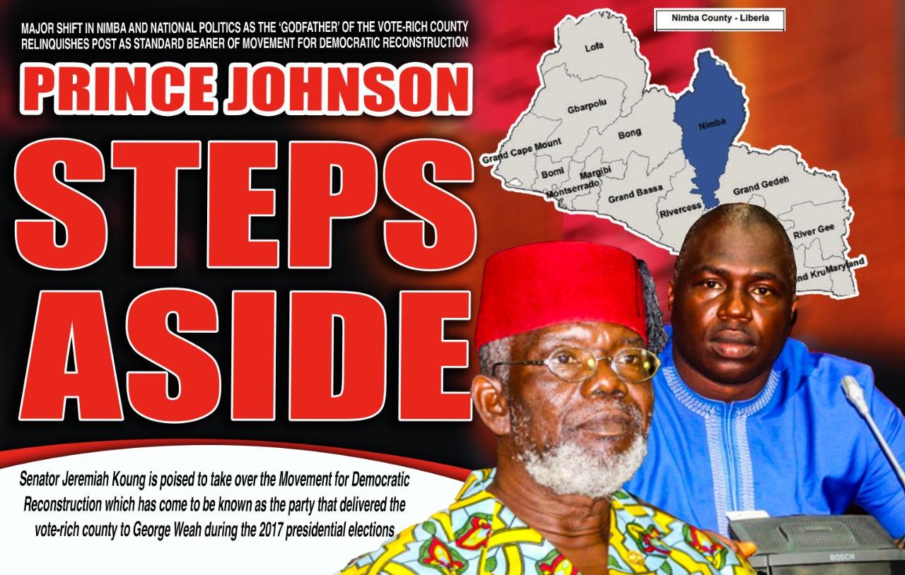 Liberia Prince Johnson ‘Steps Aside’ as Standard Bearer of the