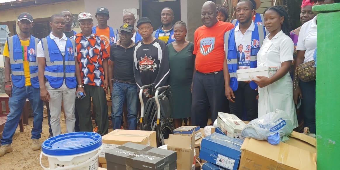 Liberia: Montserrado District 12 Aspirant Donates Medical Supplies to Two Communities Clinics Liberia: Montserrado District 12 Aspirant Donates Medical Supplies to Two Communities Clinics