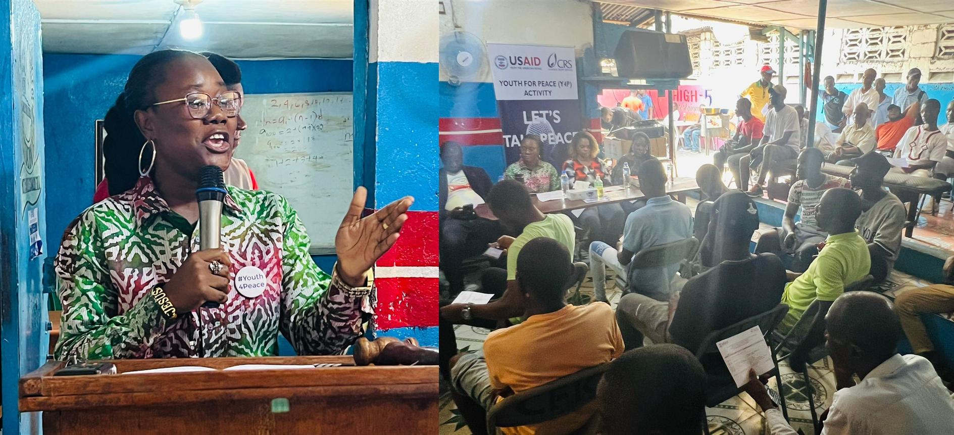 Liberia: CRS Initiates Peace Dialogue Across Country, Targets Youthful Population Liberia: CRS Initiates Peace Dialogue Across Country, Targets Youthful Population