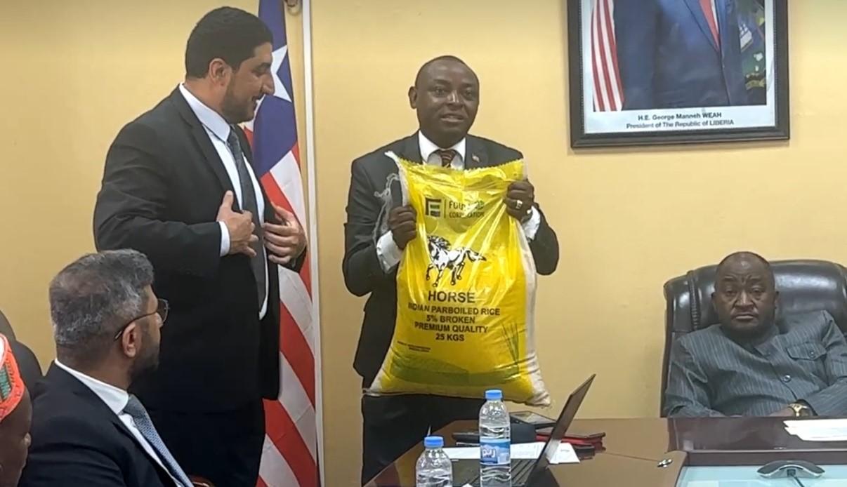 Liberia, Saudi Arabia Exchange Note For The Supply Of Rice Worth US$500,000 For Disaster Victims And Vulnerable Liberians Liberia, Saudi Arabia Exchange Note For The Supply Of Rice Worth US$500,000 For Disaster Victims And Vulnerable Liberians