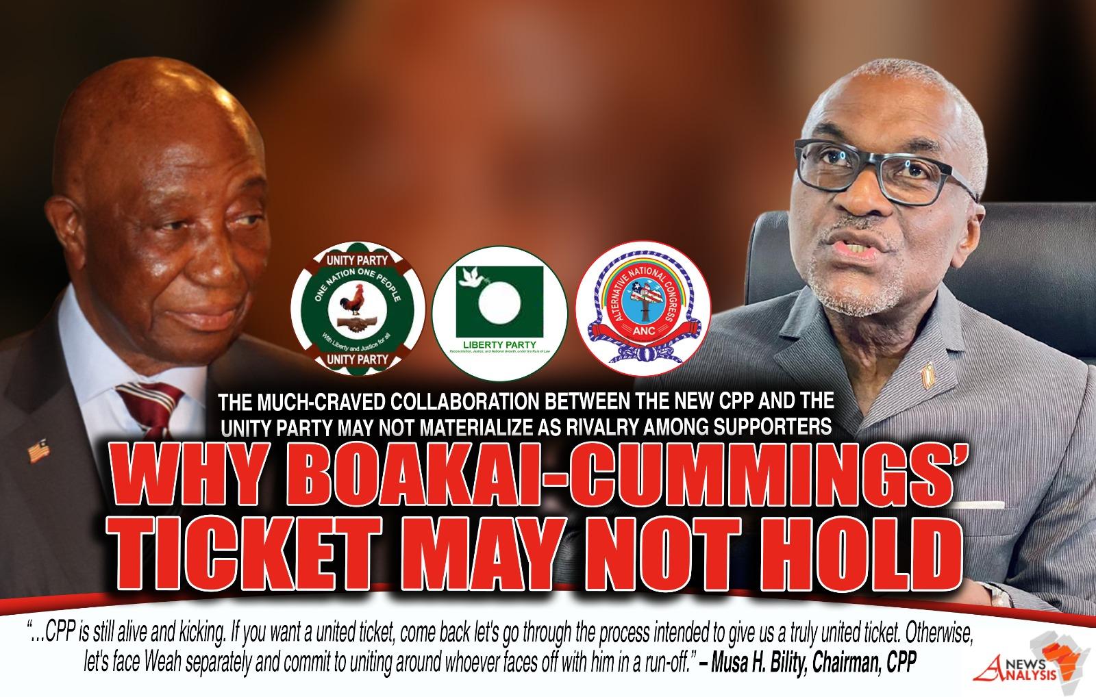 Liberia: CPP Chairman Musa Bility Lays Sticky Condition amid Bickering among Cummings and Boakai’s Supporters for a ‘United Ticket’ Liberia: CPP Chairman Musa Bility Lays Sticky Condition amid Bickering among Cummings and Boakai’s Supporters for a ‘United Ticket’