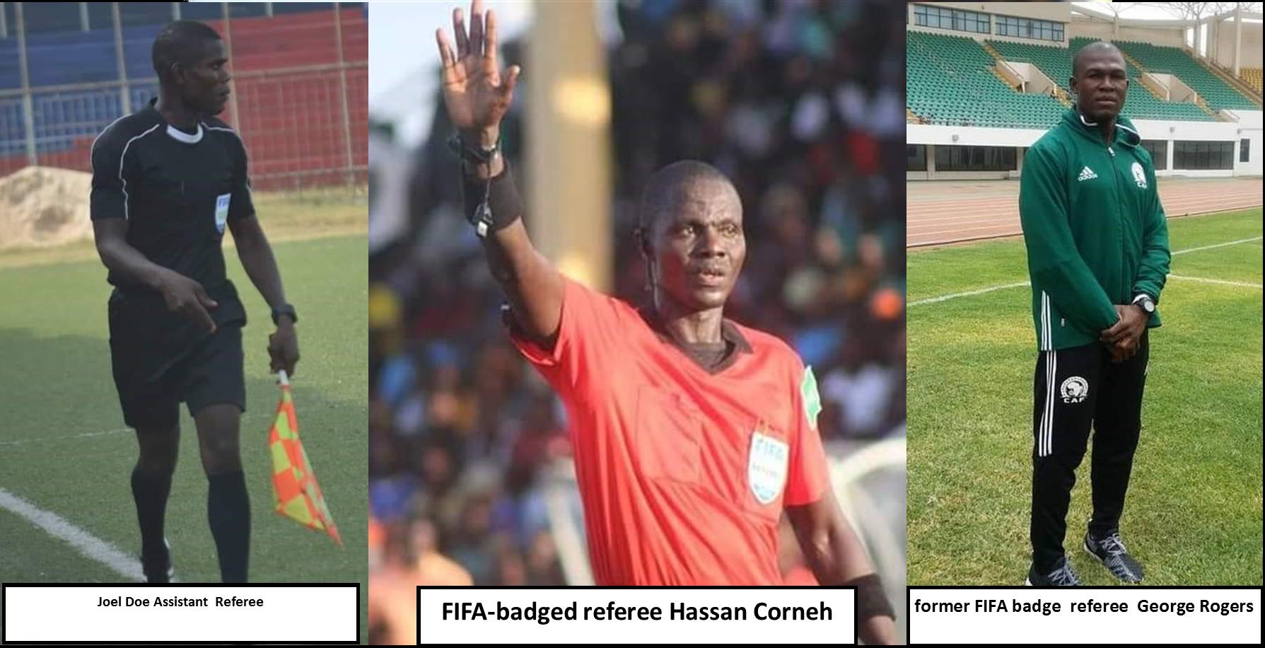 Three Liberian Match Officials Prepare For Men’s U-20 Finals Three Liberian Match Officials Prepare For Men’s U-20 Finals