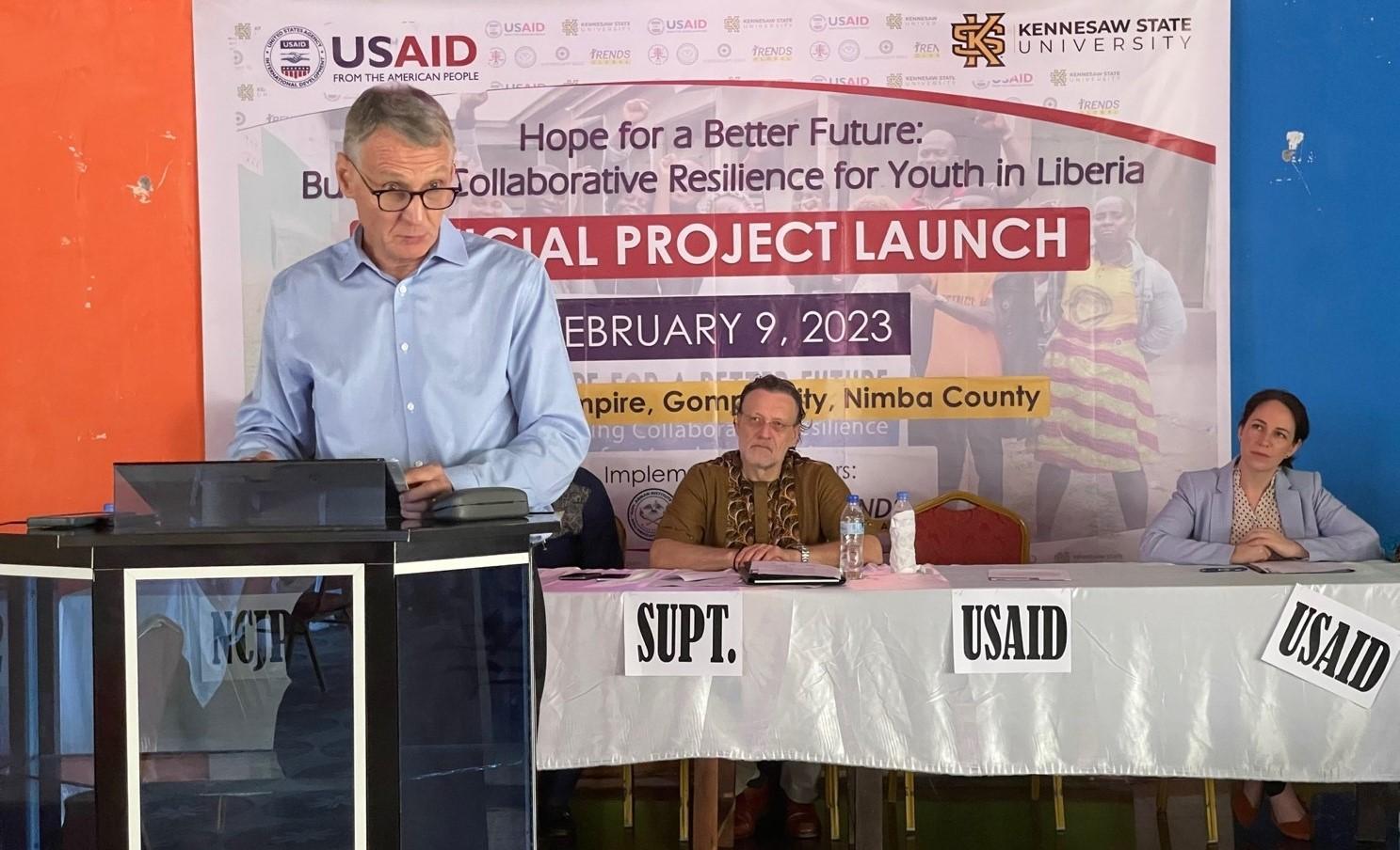 U.S. Mission Launches “Hope For A Better Future” for Youth Traumatized by Lingering Effects of War U.S. Mission Launches “Hope For A Better Future” for Youth Traumatized by Lingering Effects of War