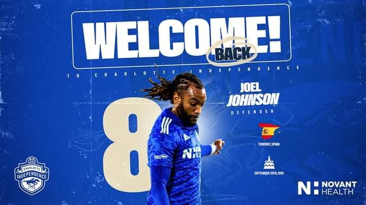 Joel Johnson Returns To Charlotte Independence Joel Johnson Returns To Charlotte Independence