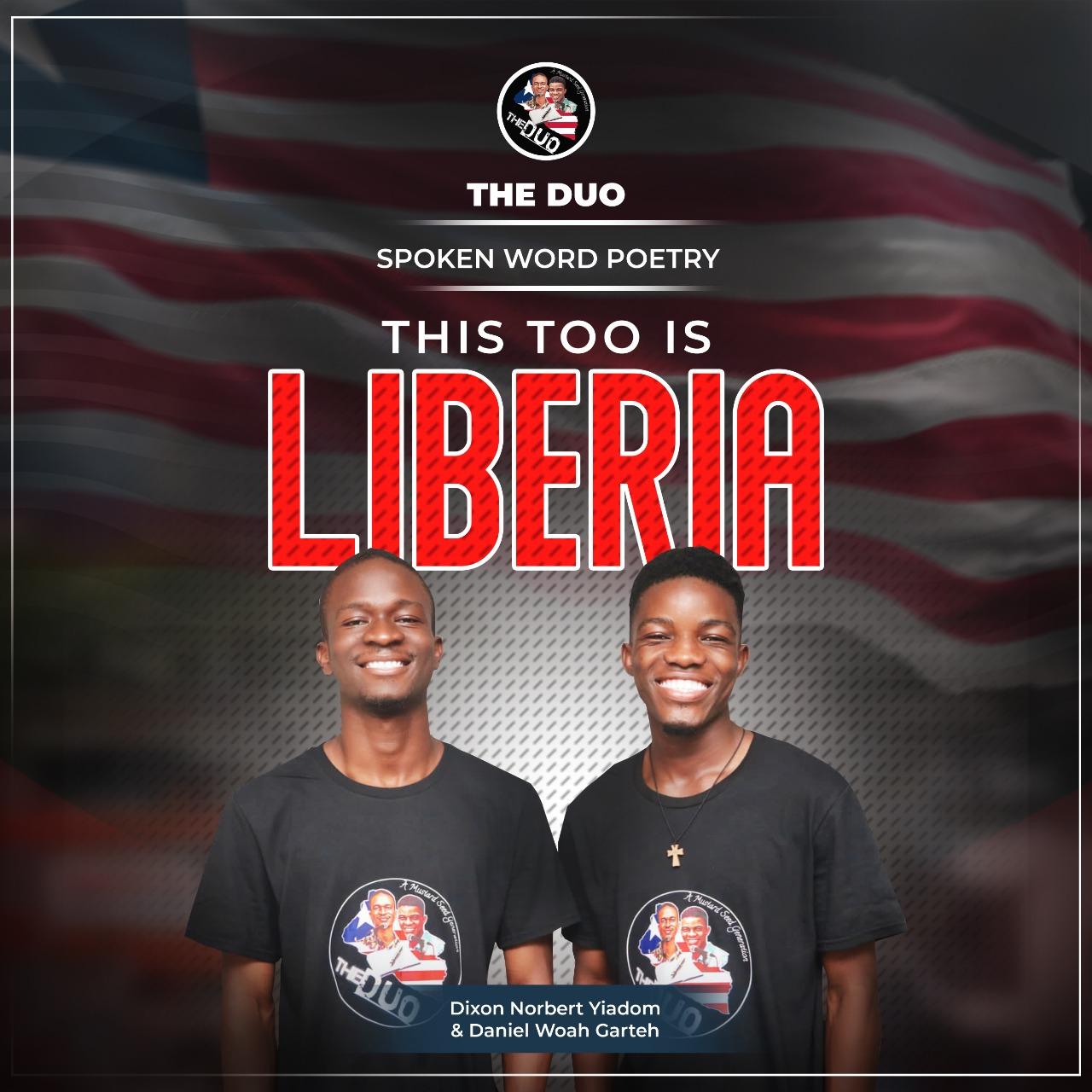 Emerging Liberian Poets Chronicle Socio-economic Problems in, “This Too Liberia” Emerging Liberian Poets Chronicle Socio-economic Problems in, “This Too Liberia”