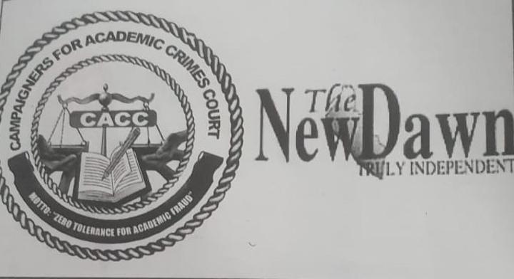 CACC and The New Dawn sign partnership agreement intended to weed out academic fraudsters CACC and The New Dawn sign partnership agreement intended to weed out academic fraudsters