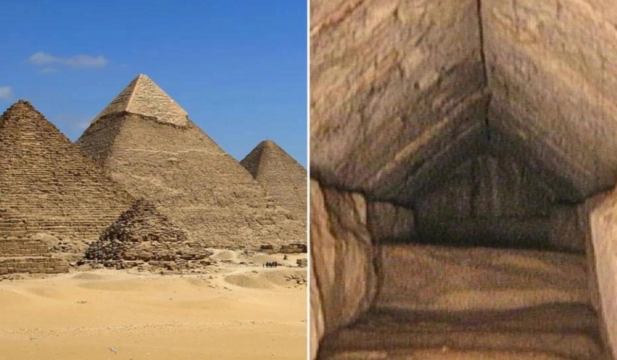 Scientists discover huge corridor in Egyptian Pyramid Scientists discover huge corridor in Egyptian Pyramid